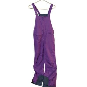 Arctix Kids Youth Purple Ski Snow Insulated Bibs Overalls - Size XL